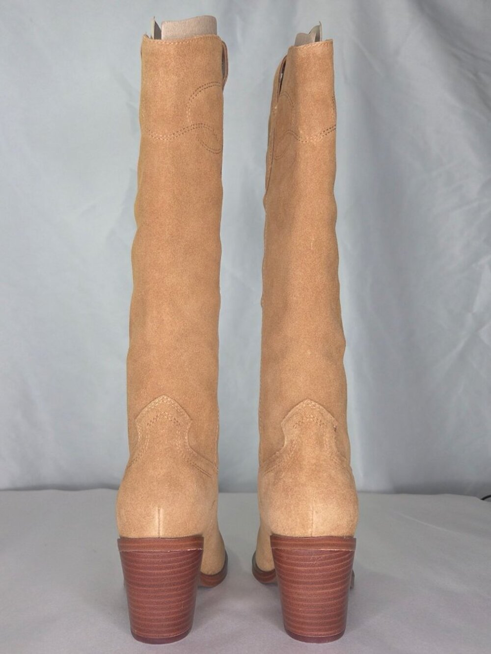 Nine West Smash Stacked Block Heel Cowboy Boots, Size: 6.5 M - Picture 4 of 7